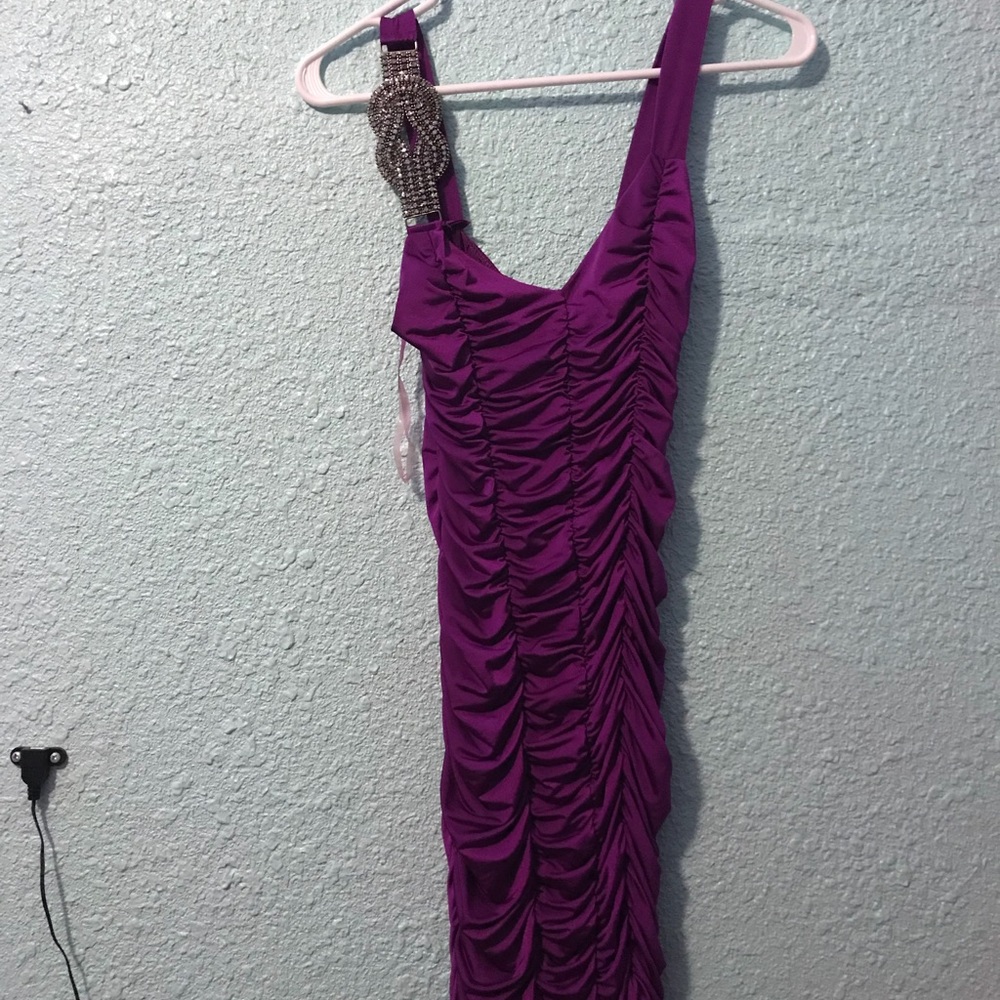 Purple dress